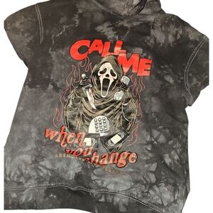 Graphic Mens Hoodie - Black